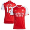 Camiseta de fútbol Arsenal 2023-24 Saliba 12 Primera Equipación - Hombre